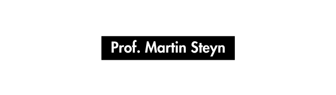 Prof Martin Steyn